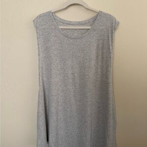 Girlfriend Collective Light Gray Tank Top - NWT